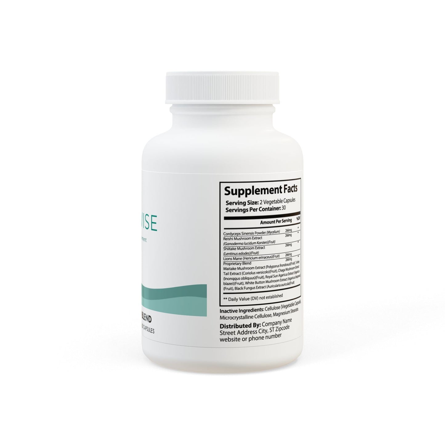 Mushroom Blend Supplement (60 Capsules)