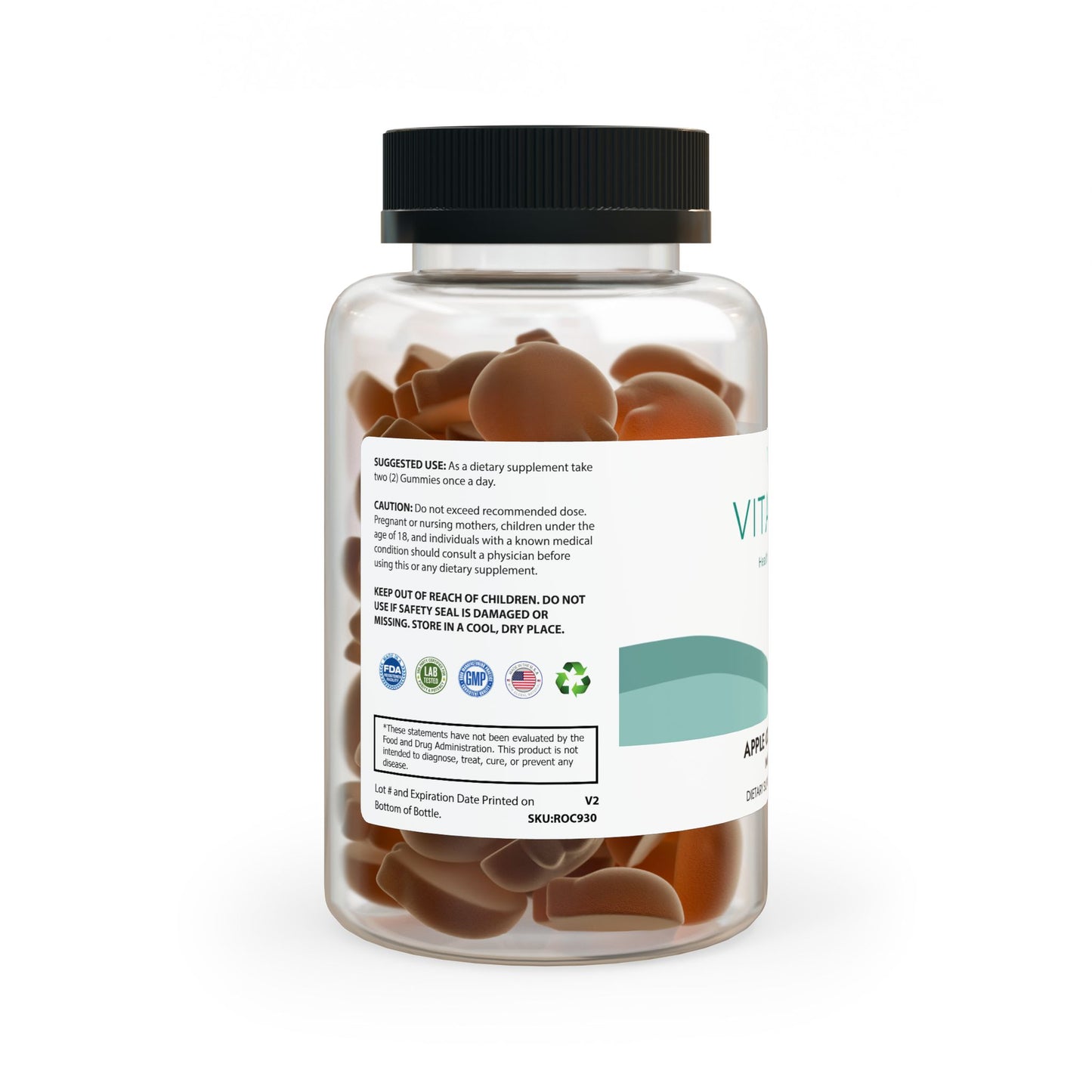 Apple Cider Vinegar Gummies (60 Gummies)