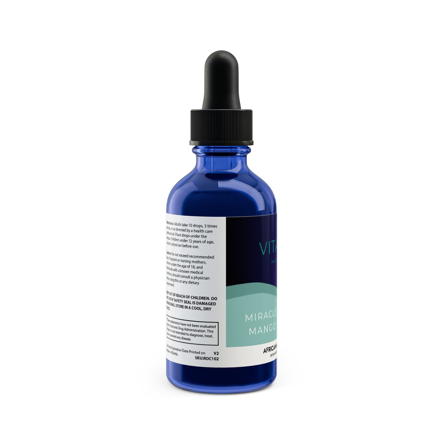 African Mango Drops Supplement (60ml, 2fl.oz)