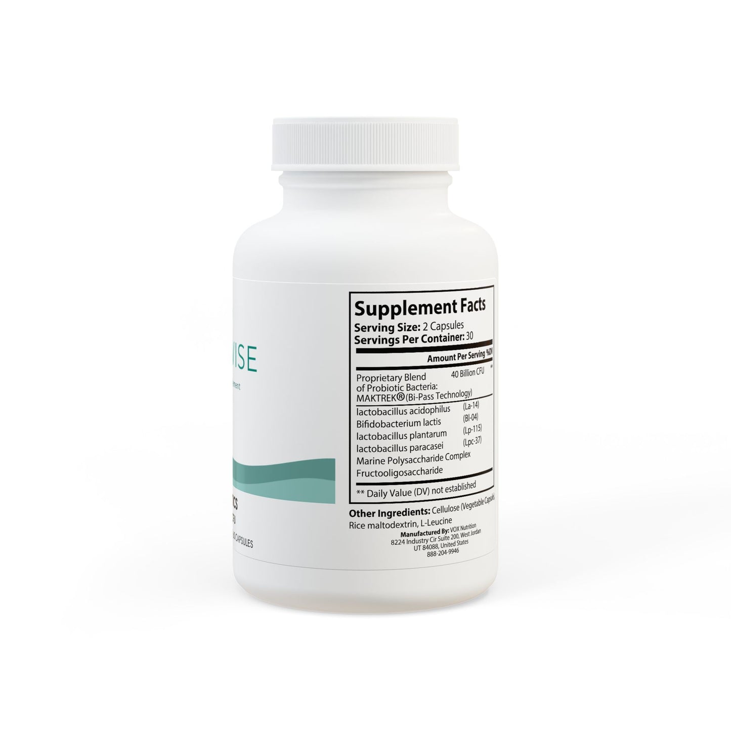 Probiotics Supplement (60 Capsules)