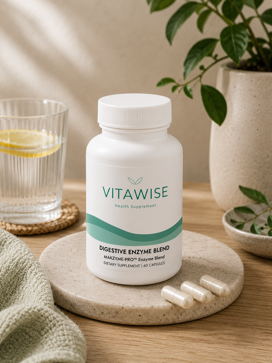 Digestive Enzyme Blend Supplement (60 Capsules)